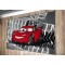 Eko Kids Çocuk Halısı Cars desenli 120x180 gri-kırmızı