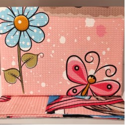 Pamuk Pike Tek Kişilik 160x240cm Puhu Baykuşlu