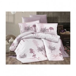 Pamuk Saten Nevresim Takımı Çift Kişilik Armada V2 Pembe