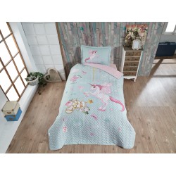 Ranforce Yatak Örtüsü Tek Kişilik Pegasus V1 Mint