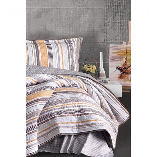 Ranforce Yatak Örtüsü Tek Kişilik Venta V1 Bej