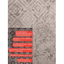 Sarar Kaymaz Tabanlı Kabartmalı Yıkanabilir Salon Koridor Yatak Odası Mutfak Lüx Kesme Halı Yolluk